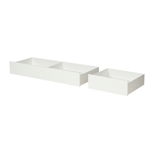 VIHALS - 床底收納盒 2件組, 白色, 200 公分 | IKEA 線上購物 - PE977542_S4