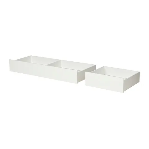 VIHALS - 床底收納盒 2件組, 白色, 200 公分 | IKEA 線上購物 - PE977542_S4