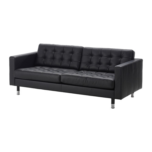 LANDSKRONA - three-seat sofa, Grann/Bomstad black/metal | IKEA Taiwan Online - PE514786_S4