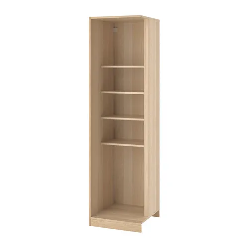 PAX - 轉角延伸櫃附層板, 染白橡木紋, 53x58x201 公分 | IKEA 線上購物 - PE733036_S4