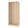 PAX - 衣櫃/衣櫥框架, 染白橡木紋, 99.8x58x236.4 公分 | IKEA 線上購物 - PE733037_S1
