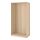 PAX - wardrobe frame, white stained oak effect | IKEA Taiwan Online - PE733039_S1