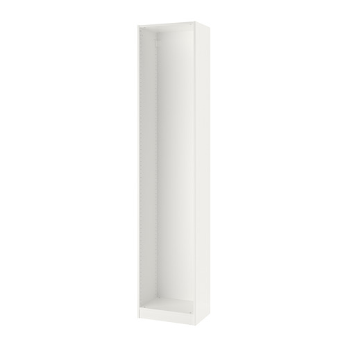 PAX - wardrobe frame, white, 50x35x236 cm | IKEA Taiwan Online - PE733041_S4