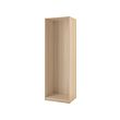 PAX - wardrobe frame, white stained oak effect, 75x58x236 cm | IKEA Taiwan Online - PE733042_S2 