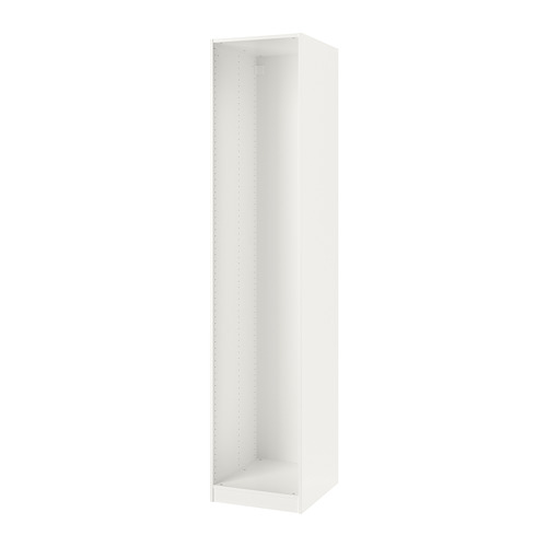 PAX - wardrobe frame, white, 50x58x236 cm | IKEA Taiwan Online - PE733051_S4