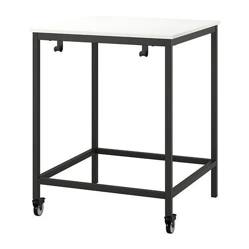TROTTEN - 桌子, 白色/碳黑色, 80x80 公分 | IKEA 線上購物 - PE832028_S4