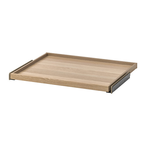 KOMPLEMENT - pull-out tray, white stained oak effect, 75x58 cm | IKEA Taiwan Online - PE733077_S4