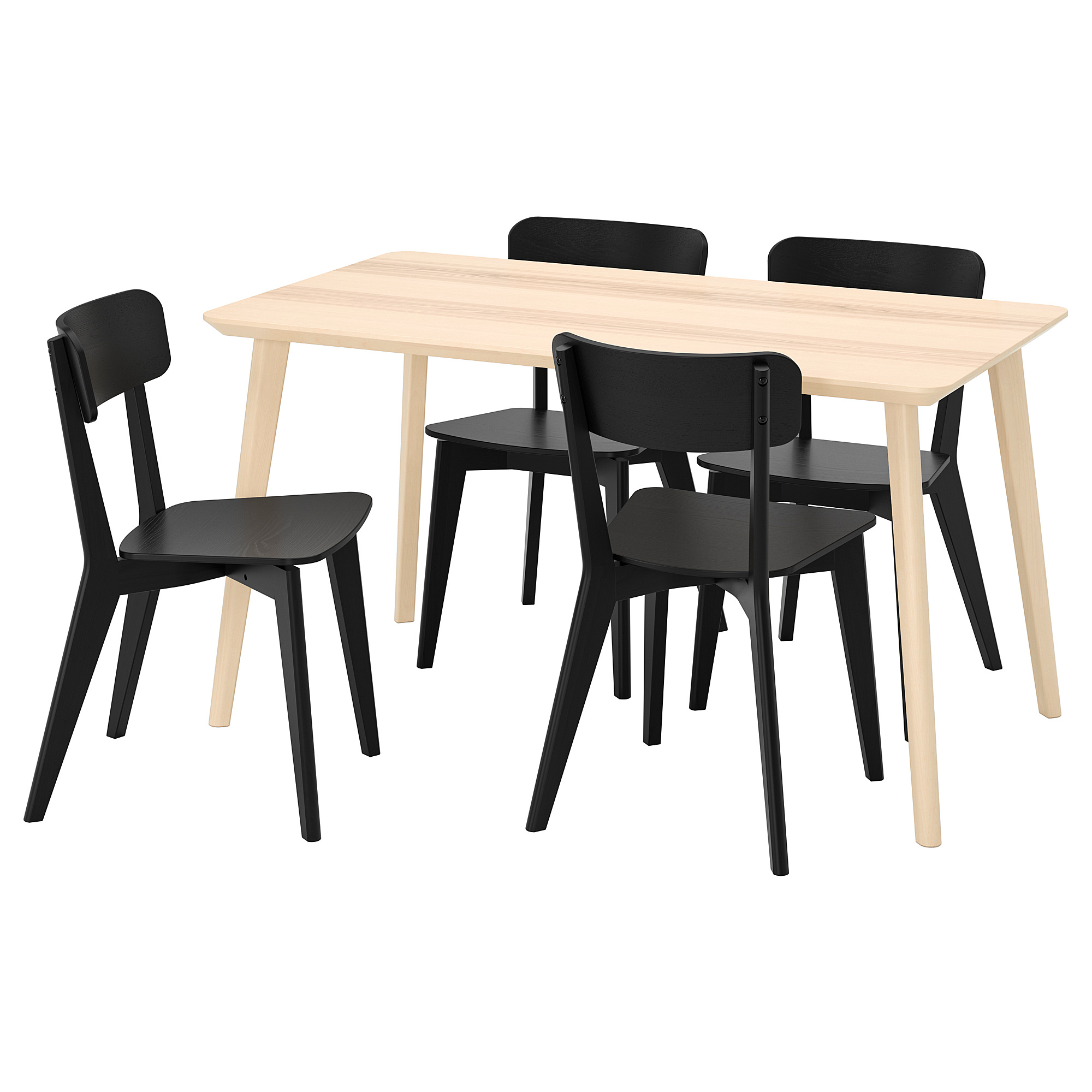 LISABO/LISABO table and 4 chairs