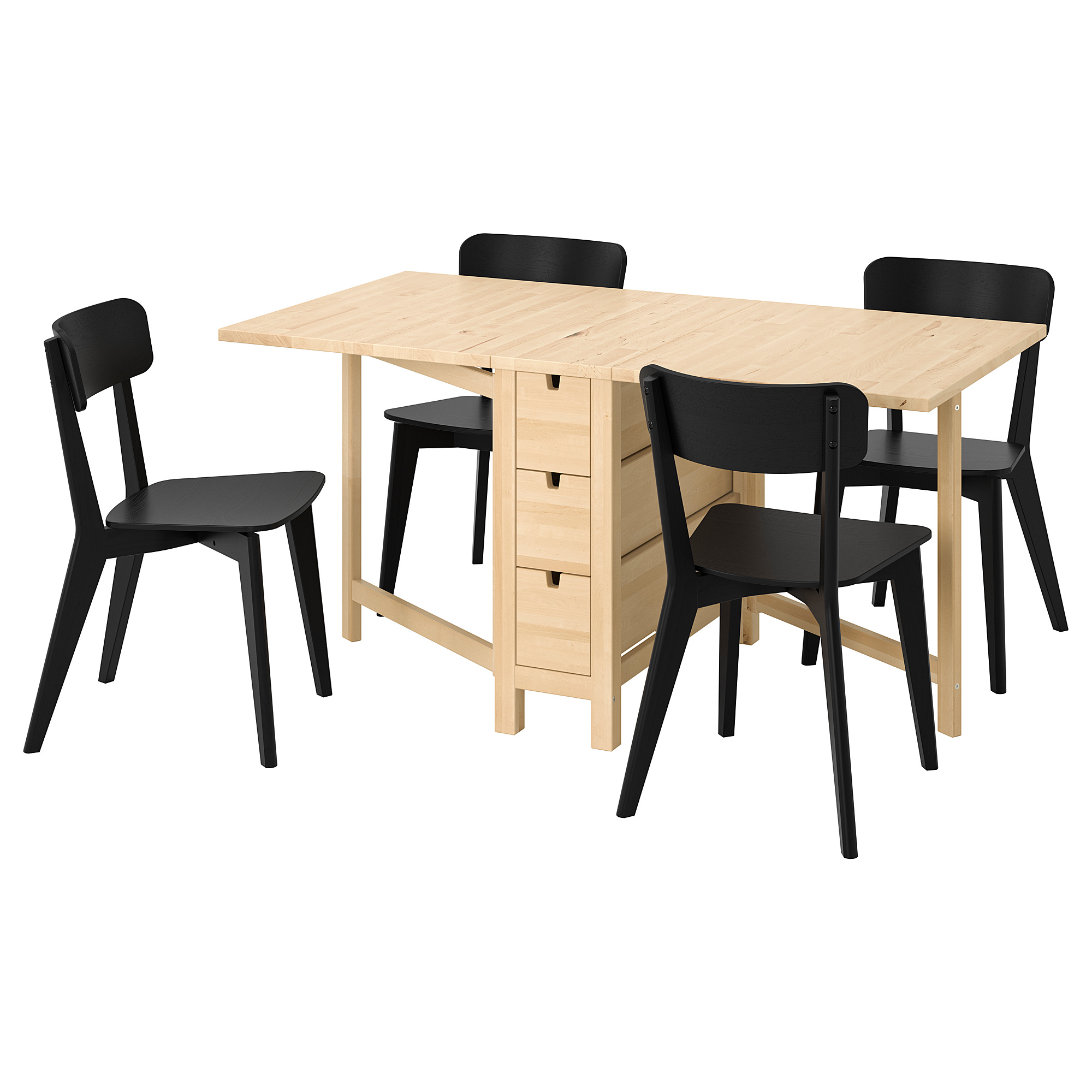 NORDEN/LISABO 餐桌附4張餐椅