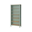 HEMNES - 書櫃, 灰綠色/淺棕色, 90x197 公分 | IKEA 線上購物 - PE977592_S2 