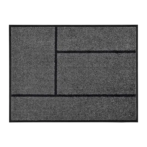 KÖGE - 門墊, 灰色/黑色, 69x90 公分 | IKEA 線上購物 - PE733152_S4