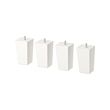 LÄTTHET - leg, white/wood, 11 cm | IKEA Taiwan Online - PE733189_S2 