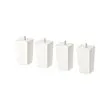 LÄTTHET - leg, white/wood, 11 cm | IKEA Taiwan Online - PE733189_S2 