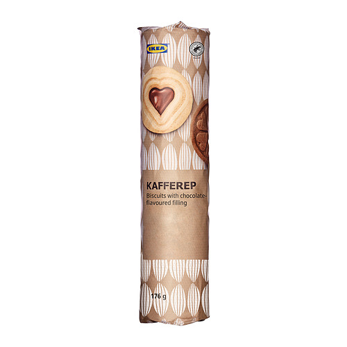 KAFFEREP - biscuits, with chocolate-flavoured filling Rainforest Alliance Certified, 176 g | IKEA Taiwan Online - PE874185_S4