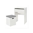 MALMSLÄTT 化妝台附椅凳