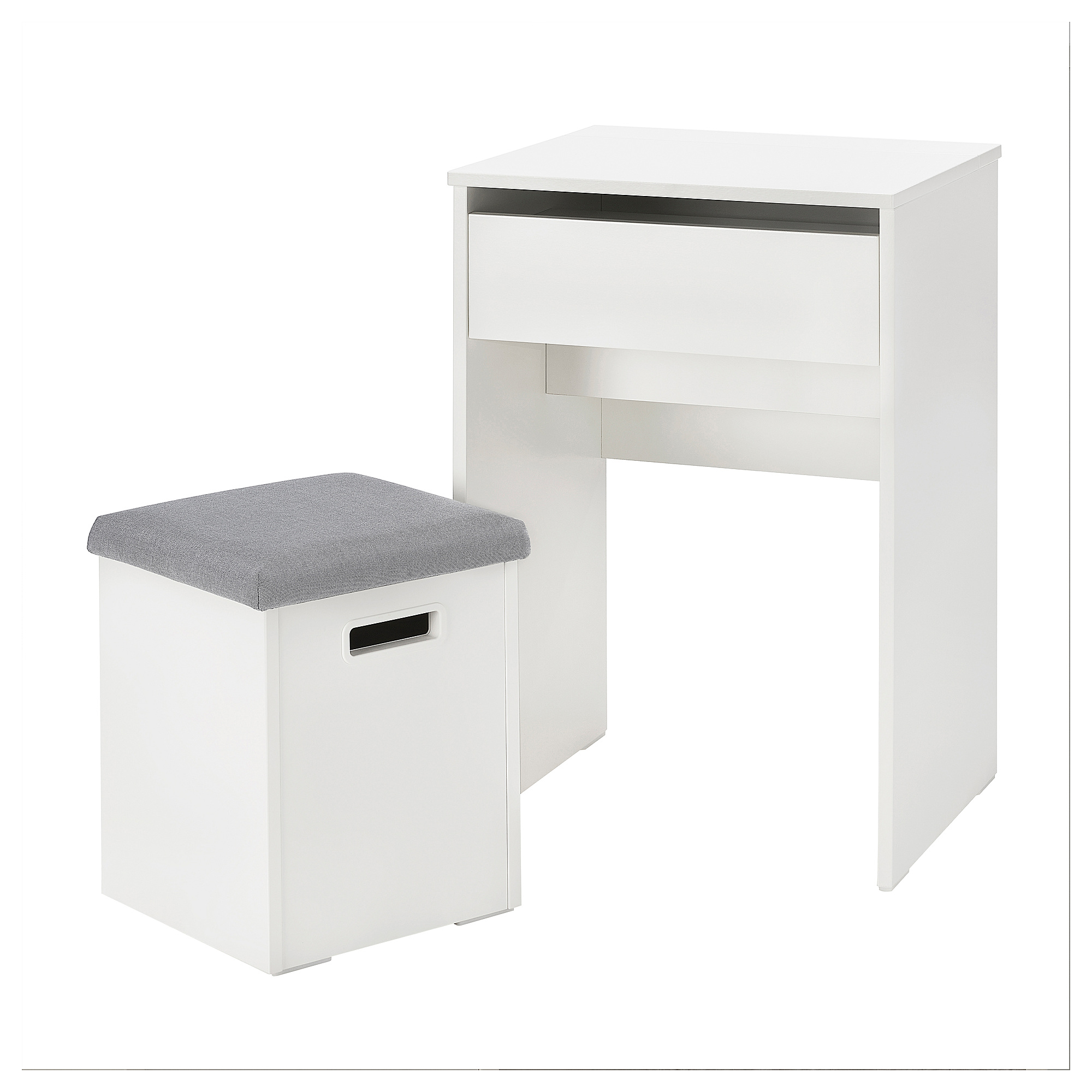 MALMSLÄTT 化妝台附椅凳