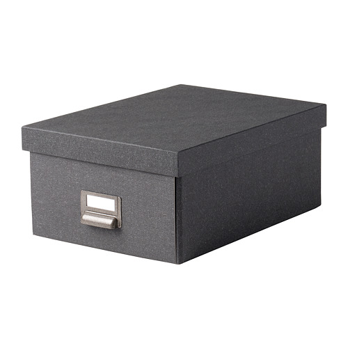 TJOG - storage box with lid, dark grey | IKEA Taiwan Online - PE787900_S4