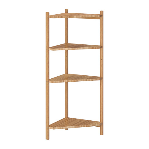 RÅGRUND - 轉角層架組, 竹 | IKEA 線上購物 - PE733308_S4