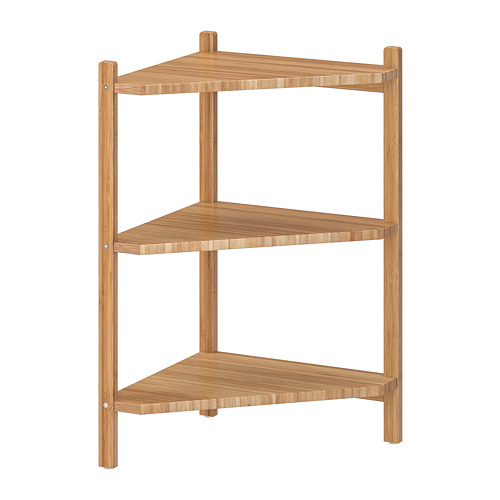 RÅGRUND - wash-basin/corner shelf, bamboo, 34x60 cm | IKEA Taiwan Online - PE733334_S4