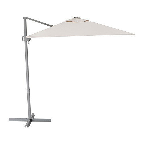 SVALÖN - 懸掛式陽傘, 淺灰米色, 300x200 公分 | IKEA 線上購物 - PE874308_S4