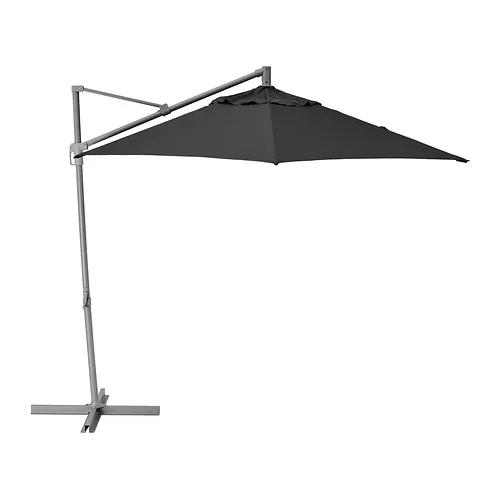 HISSÖ - 懸掛式陽傘, 碳黑色, 300 公分 | IKEA 線上購物 - PE874315_S4