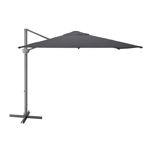 SEGLARÖ - 懸掛式陽傘, 碳黑色/傾斜式, 330x240 公分 | IKEA 線上購物 - PE874316_S4