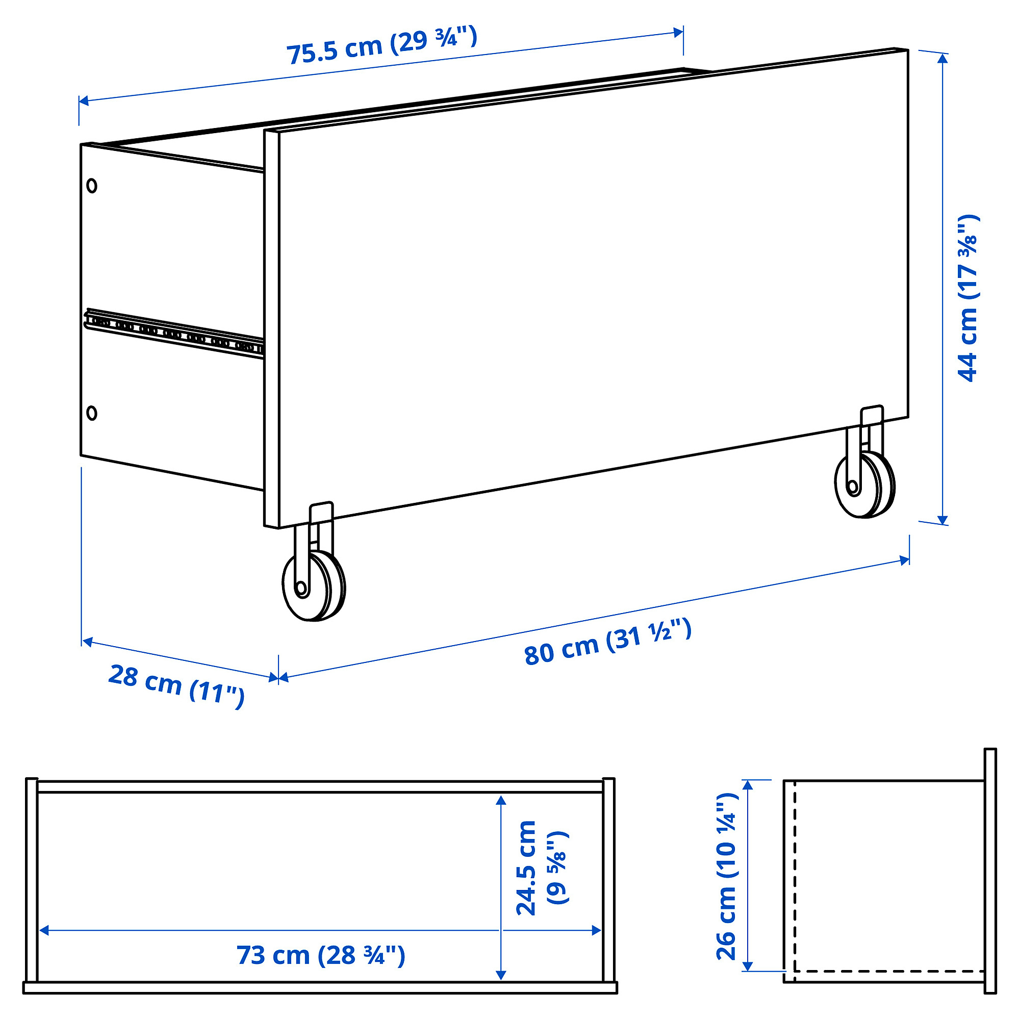 BILLY drawer