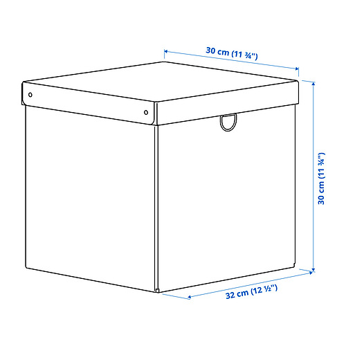 NIMM storage box with lid