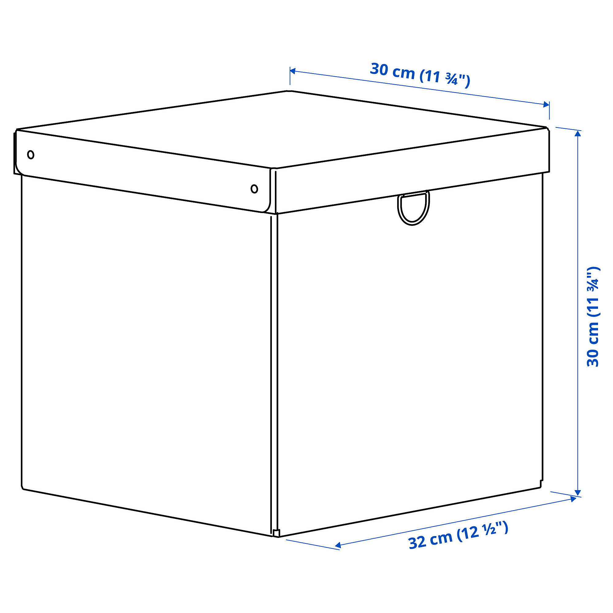 NIMM storage box with lid