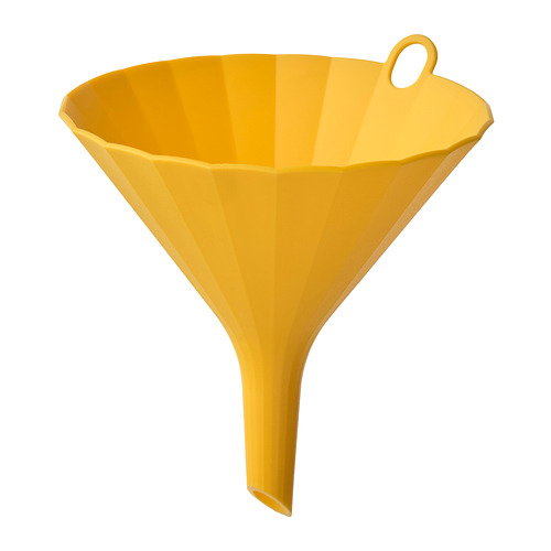 UPPFYLLD - funnel, bright yellow, 11.5 cm | IKEA Taiwan Online - PE874386_S4