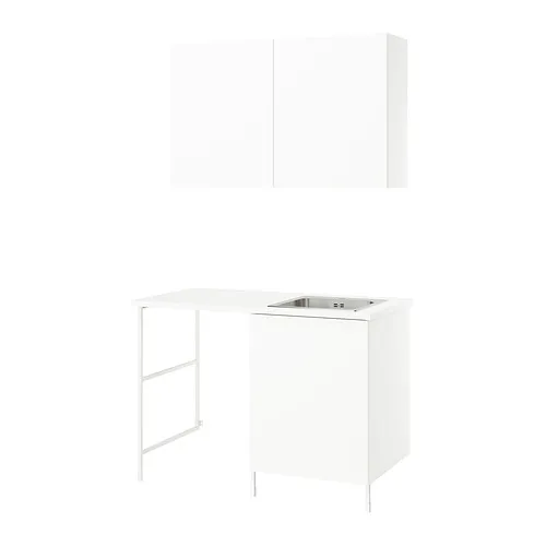 ENHET - 收納組合，白色，139x63.5x87.5 公分 | IKEA 線上購物 - E1013411_S4