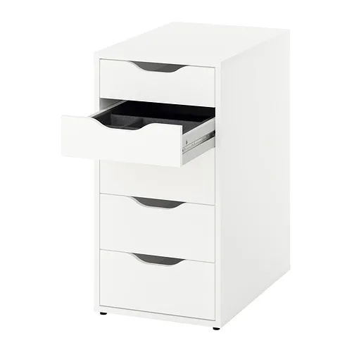 ALEX - 抽屜櫃，附內層 白色，36x70 公分 | IKEA 線上購物 - E1013422_S4