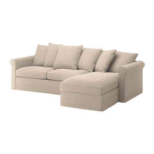 GRÖNLID - sleeper sofa with chaise | IKEA Taiwan Online - PE690258_S4