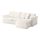 GRÖNLID - cover 3-seat sofa-bed w chaise lng, Inseros white | IKEA Taiwan Online - PE690247_S1