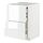 METOD/MAXIMERA - bc w pull-out work surface/3drw, white/Ringhult white | IKEA Taiwan Online - PE832604_S1
