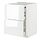 METOD/MAXIMERA - bc w pull-out work surface/3drw, white/Voxtorp high-gloss/white | IKEA Taiwan Online - PE832485_S1