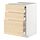 METOD/MAXIMERA - bc w pull-out work surface/3drw, white/Askersund light ash effect | IKEA Taiwan Online - PE832479_S1