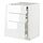 METOD/MAXIMERA - bc w pull-out work surface/3drw, white/Ringhult white | IKEA Taiwan Online - PE832498_S1