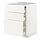 METOD/MAXIMERA - bc w pull-out work surface/3drw, white/Veddinge white | IKEA Taiwan Online - PE832505_S1