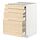 METOD/MAXIMERA - bc w pull-out work surface/3drw, white/Askersund light ash effect | IKEA Taiwan Online - PE832520_S1
