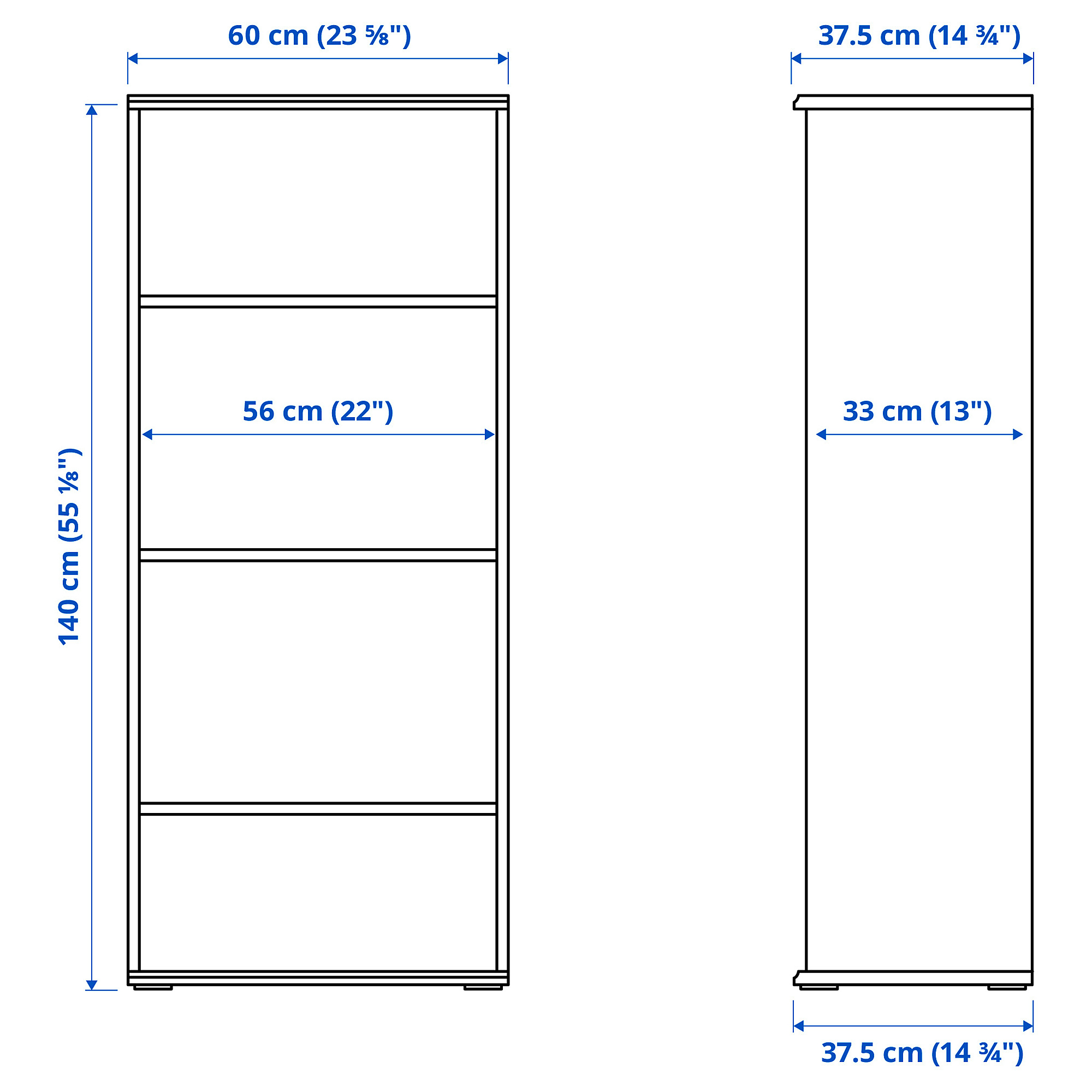 SKRUVBY bookcase