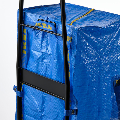 RULLEB R FRAKTA trolley with trunk black blue IKEA Taiwan Online