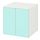 SMÅSTAD/PLATSA - cabinet, white pale turquoise/with 1 shelf | IKEA Taiwan Online - PE788145_S1