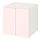 SMÅSTAD/PLATSA - cabinet, white pale pink/with 1 shelf | IKEA Taiwan Online - PE788146_S1