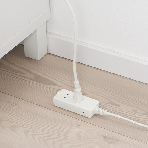 KOPPLA - 三向插座, 非接地 白色 | IKEA 線上購物 - PE775612_S4