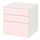 SMÅSTAD/PLATSA - chest of 3 drawers, white/pale pink | IKEA Taiwan Online - PE788154_S1