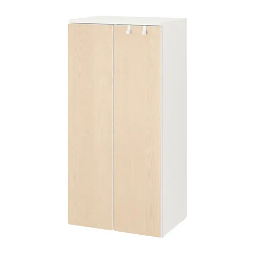 SMÅSTAD/PLATSA - wardrobe, white/birch, 60x42x123 cm | IKEA Taiwan Online - PE788172_S4
