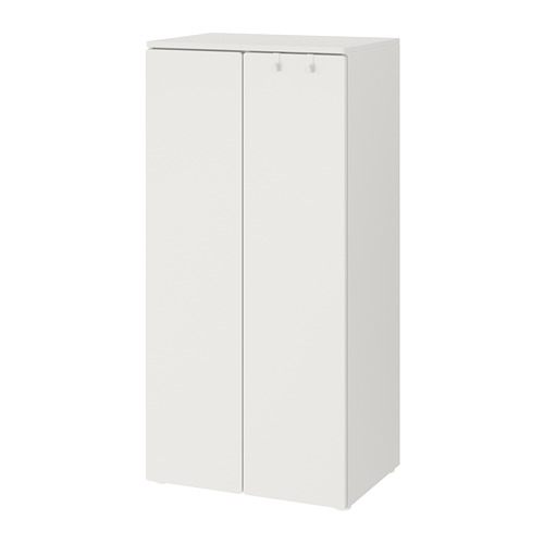 SMÅSTAD/PLATSA - wardrobe, white/white, 60x42x123 cm | IKEA Taiwan Online - PE788173_S4