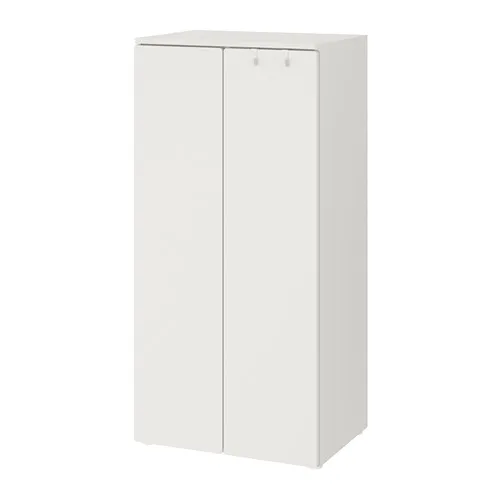 SMÅSTAD - wardrobe, white/white, 60x42x123 cm | IKEA Taiwan Online - PE788173_S4