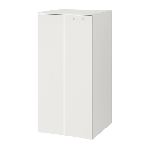 SMÅSTAD/PLATSA - wardrobe, white/white, 60x57x123 cm | IKEA Taiwan Online - PE788177_S4